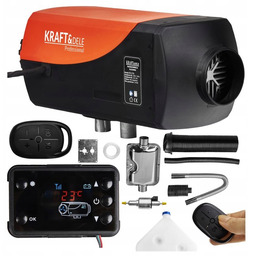 Nagrzewnica Spalinowa Olejowa Ogrzewanie Postojowe 8KW 12V LCD