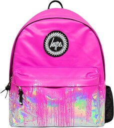 hype TORBY Różowe Holo Drips Poliuretanowe Plecaki Unisex