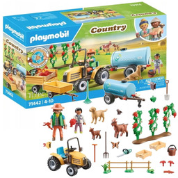 Playmobil Country 71442 Traktor z przyczepą i zbiornikiem