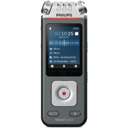 Dyktafon PHILIPS DVT8115 VoiceTracer 8GB, nagrywanie 360 ,