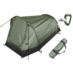 Namiot Turystyczny Wojskowy Kempingowy 2 osobowy Mfh norka