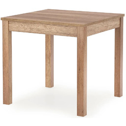 Elior Mały kwadratowy stół dąb artisan 80x80 cm