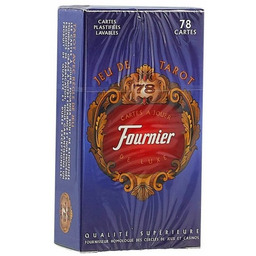 Fournier karty do tarota Jeu de Tarot niebieskie