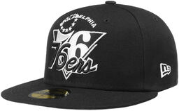 Czapka 59Fifty NBA Tip-Off 76ers BW by New