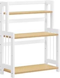 Półka Regał Organizer Drewno Bambus Styl Industrialny Loft