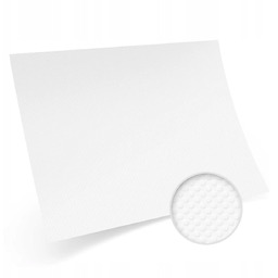 Podkładki papierowe na stół pod talerze tłoczone białe