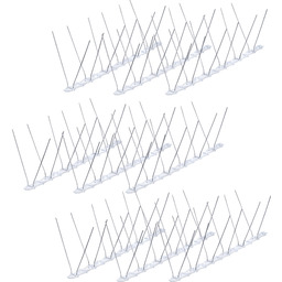 Kolce nierdzewne na ptaki 33 x 9 cm