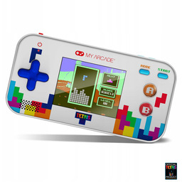 Przenośna Mini Konsola Retro Tetris Na Baterie 2,5”