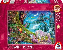 Schmidt Spiele 59790 Wo jednorożec i elfy "Dobranoc"