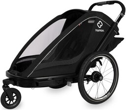 HAMAX Przyczepka rowerowa Breeze One Czarny