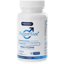 Suplement diety biggersize - 60 kapsułek 77594440