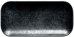 Talerz porcelanowy prostokątny KARBON - 22x11 cm RAK