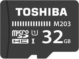 Toshiba M203 THN-M203K0320EA, Karta Pamięci MicroSDHC, Czarny
