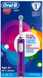 ORAL-B Braun Junior Purple Szczoteczka elektryczna dla dzieci