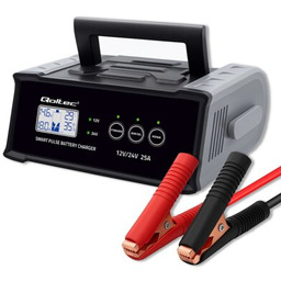 QOLTEC Inteligentna ładowarka 52514 do akumulatorów AGM GEL