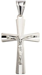 Srebrny Krzyżyk z Jezusem pr 925