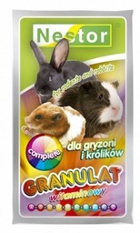 PRZYSMAKI KARMA NESTOR GRANULAT WITAMINOWY DLA GRYZONI KRÓLIKÓW