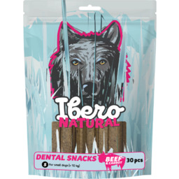 Ibero Dental Snacks Wołowina/Marchewka 200g - S (30
