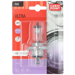 CARPOINT 0760045 Żarówka, reflektor dalekosiężny H4, Halogen, 60/55W