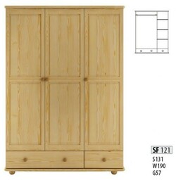 Szafa sosnowa typ SF 121