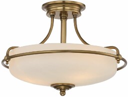 Plafon LAMPA sufitowa QZ-GRIFFIN-SFS-WS Elstead QUOIZEL klasyczna OPRAWA