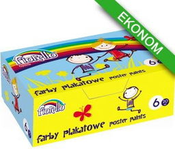 Farby plakatowe GRAND/FIORELLO 6 kolorów -170-1869- ! brak