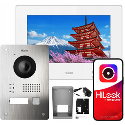 Wideodomofon WiFi Jednorodzinny HD-VIS-02-W HiLook (KIS703-W) by Hikvision