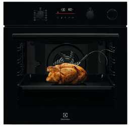 Electrolux 700 SteamCrisp EOC6H76Z Termoobieg Termosonda Czarny Piekarnik