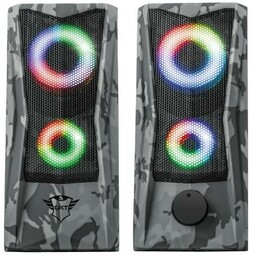 Trust GXT 606 Javv RGB-Illuminated 2.0 Czarno-szary Głośniki