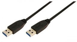 LogiLink USB 3.0 1.0m czarny