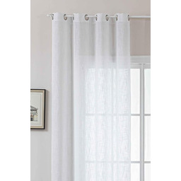 Firanka z oczkami z grubego włókna Seoul ,