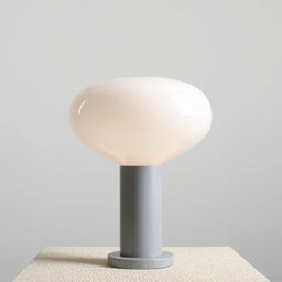Aldex Minimalistyczna stołowa lampa Flo Table Grey M