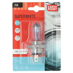 CARPOINT 0760043 Żarówka, reflektor dalekosiężny H4, Halogen, 60/55W
