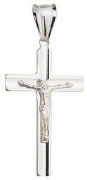 Srebrny Krzyżyk z Jezusem pr 925
