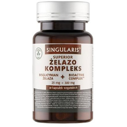 SINGULARIS Superior Żelazo kompleks 25 mg + 300