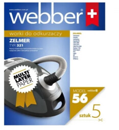 Webber - Worki do odkurzacza Webber Zelmer 321