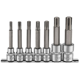 FORCE 3078A Zestaw kluczy nasadowych Liczba narzędzi: 7,