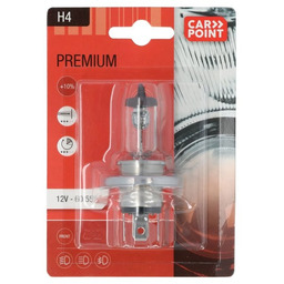 CARPOINT 0760041 Żarówka, reflektor dalekosiężny H4, Halogen, 60/55W