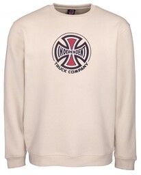 bluza INDEPENDENT - Truck Co. Crew Off White