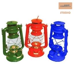 LAMPA NAFTOWA 230 mm COLOR MIX
