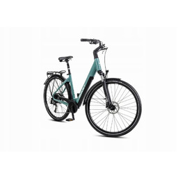 Miejski rower elektryczny e-Modeco Urb 1.0 504Wh turkusowy
