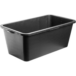 Kastra budowlana prostokątna "Isna" 60L, czarna