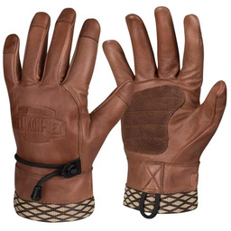 Rękawiczki Helikon Woodcrafter - brązowe (RK-WCT-LE-30)