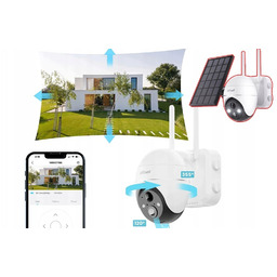 Obrotowa Kamera Ip Zewnętrzna Wifi 5MPX 4X Zoom