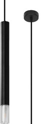 Sollux Metalowa lampa wisząca SL.0960 czarna tuba