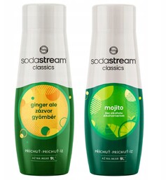 2X Syrop Do Saturatora Sodastream Imbir Ginger +