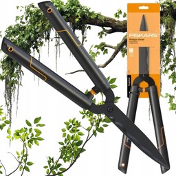 Fiskars Nożyce Dwuręczne Ostre Do Żywopłotu Sekator Nożycowy