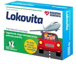 Rodzina Zdrowia Lokovita - 10 tabletek KRÓTKA DATA