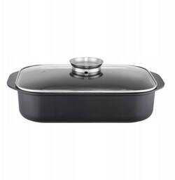 Brytfanna Z Pokrywką Gęsiarka Non-stick Duża 6,5L Garnek