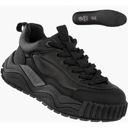 Sneakersy Męskie Skórzane John Doubare Buty Sportowe Półbuty